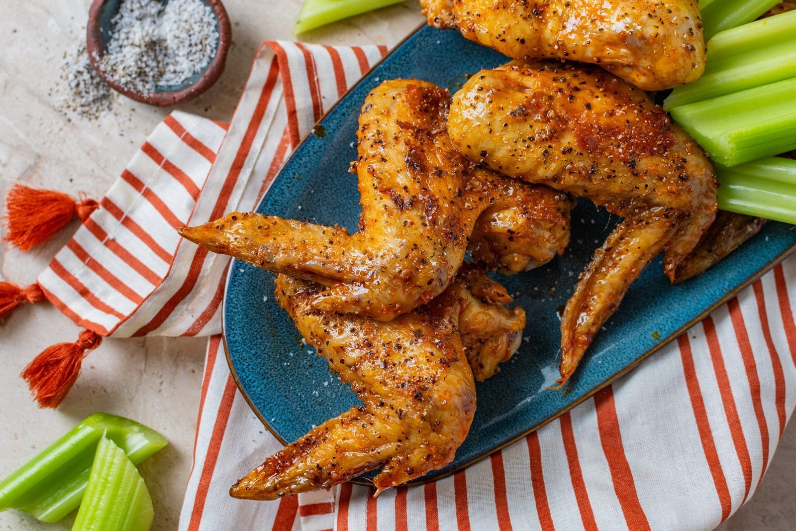 Peppered Chicken wings