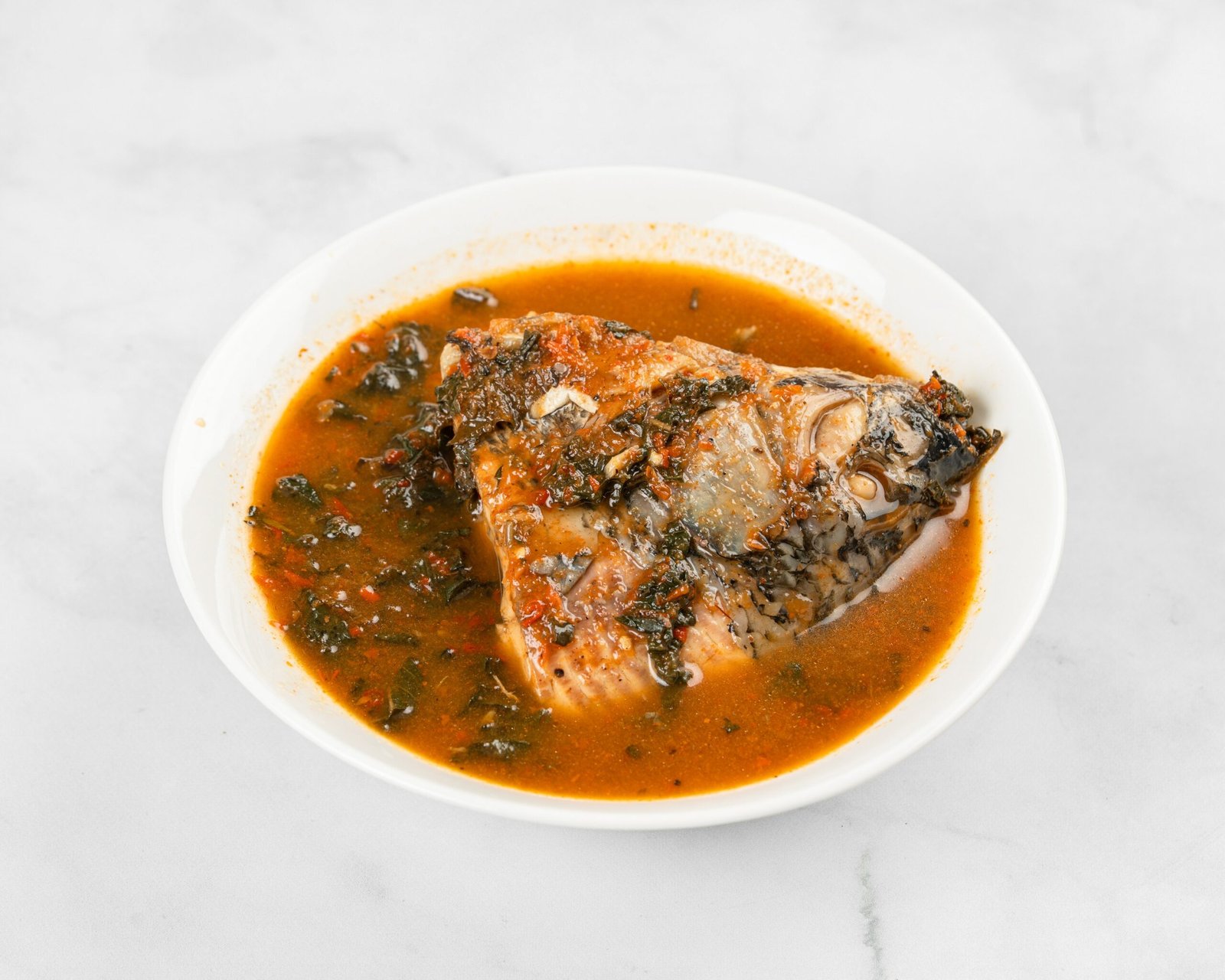Tilapia fish pepper soup
