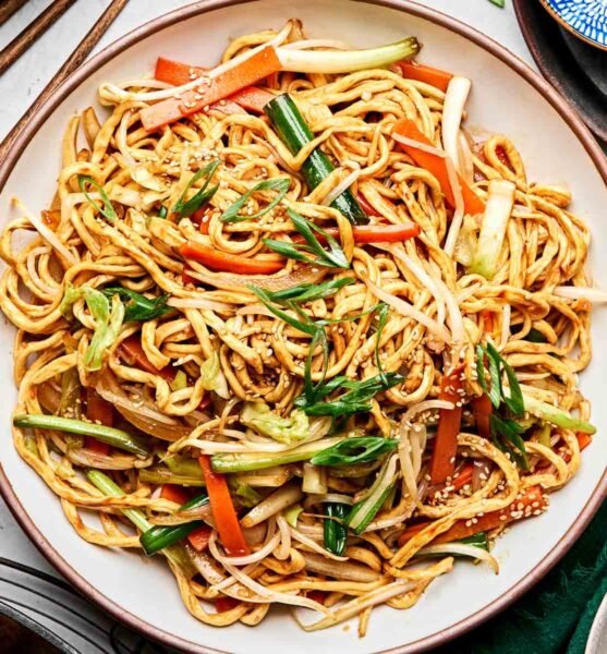 Mom's Easy Vegetable Stir Fried Noodles
