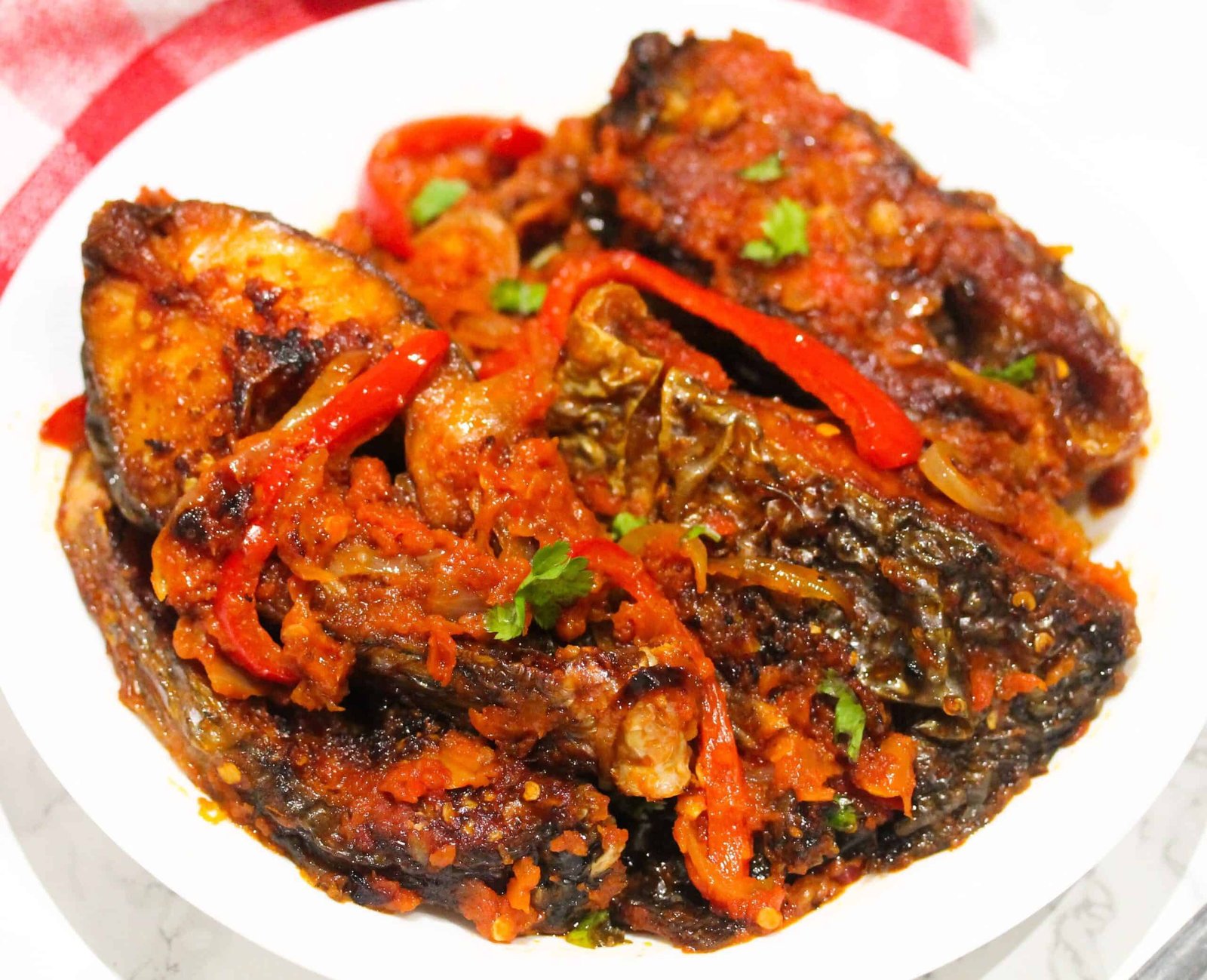 Peppered Tilapia Fish