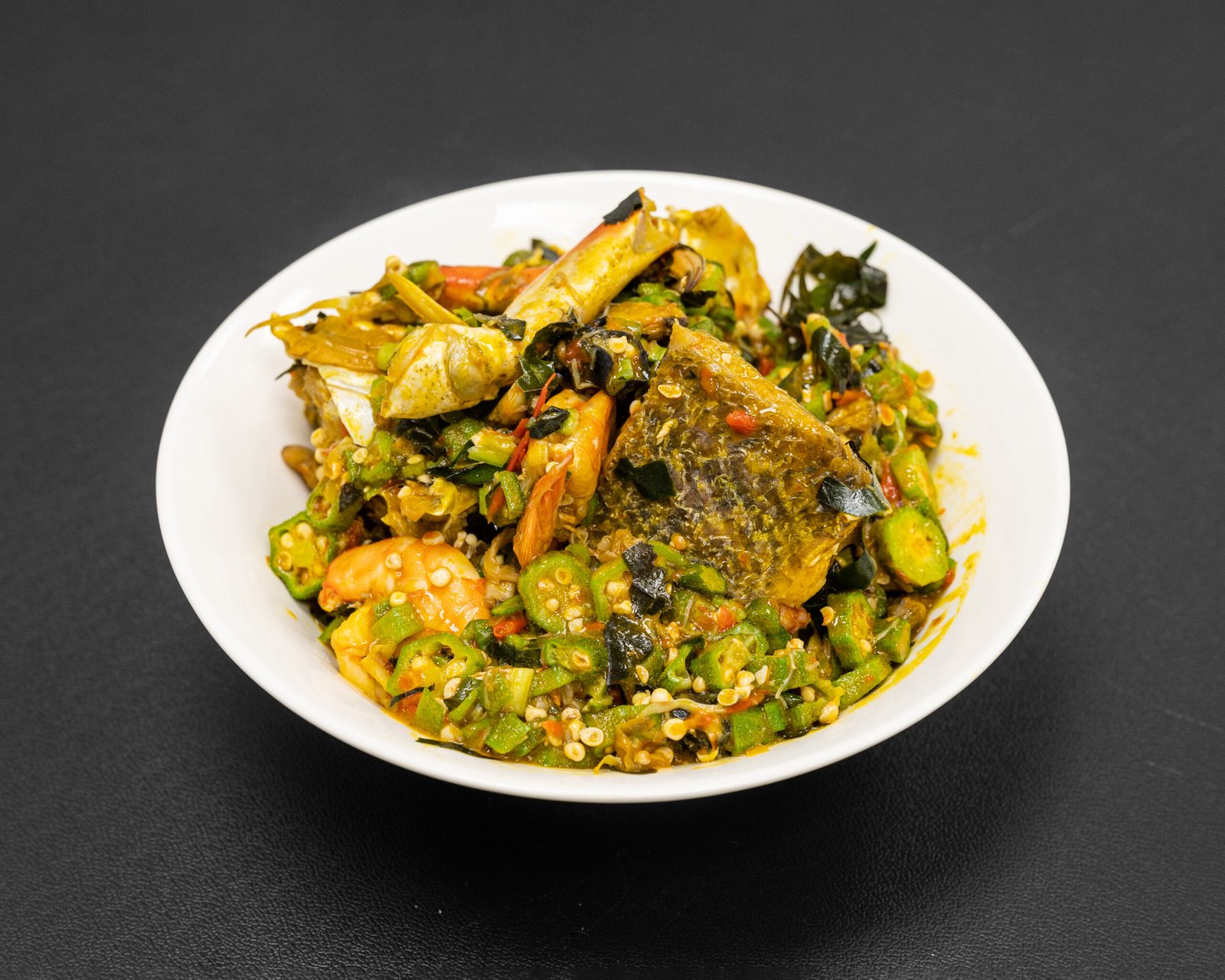 Seafood Okro Soup